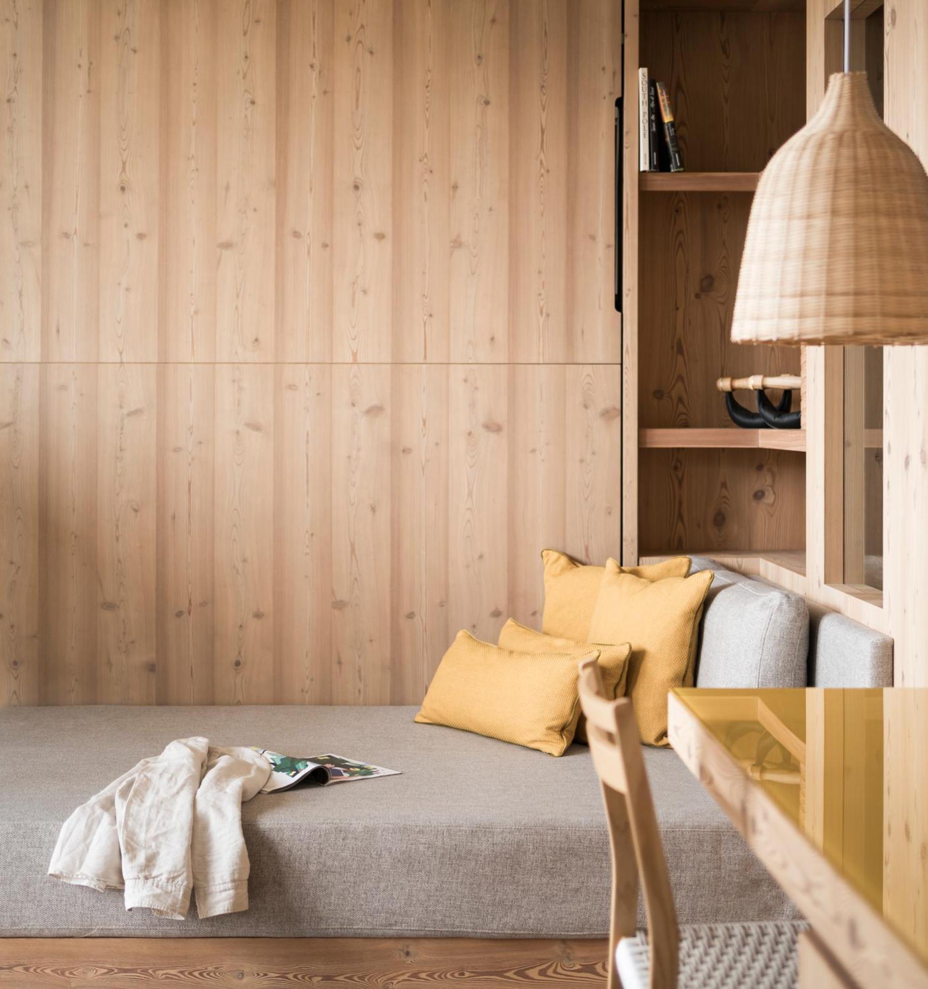 Falkensteiner Hotel Kronplatz - The Leading Hotels Of The World (Adults Only) Riscone Room photo A wall panel made of wood